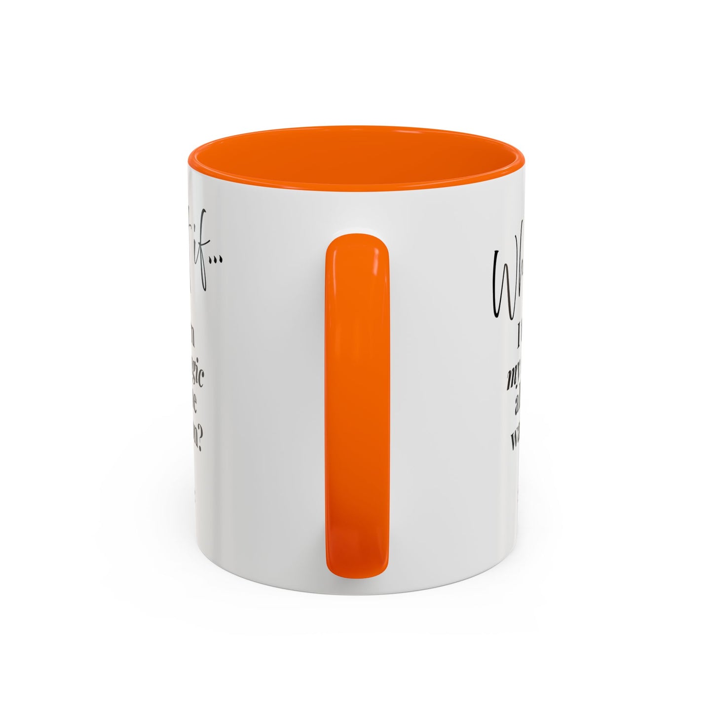 What If I Turn My Magic All The Way On? | Inspirational Accent Coffee Mug | Magic of What If™
