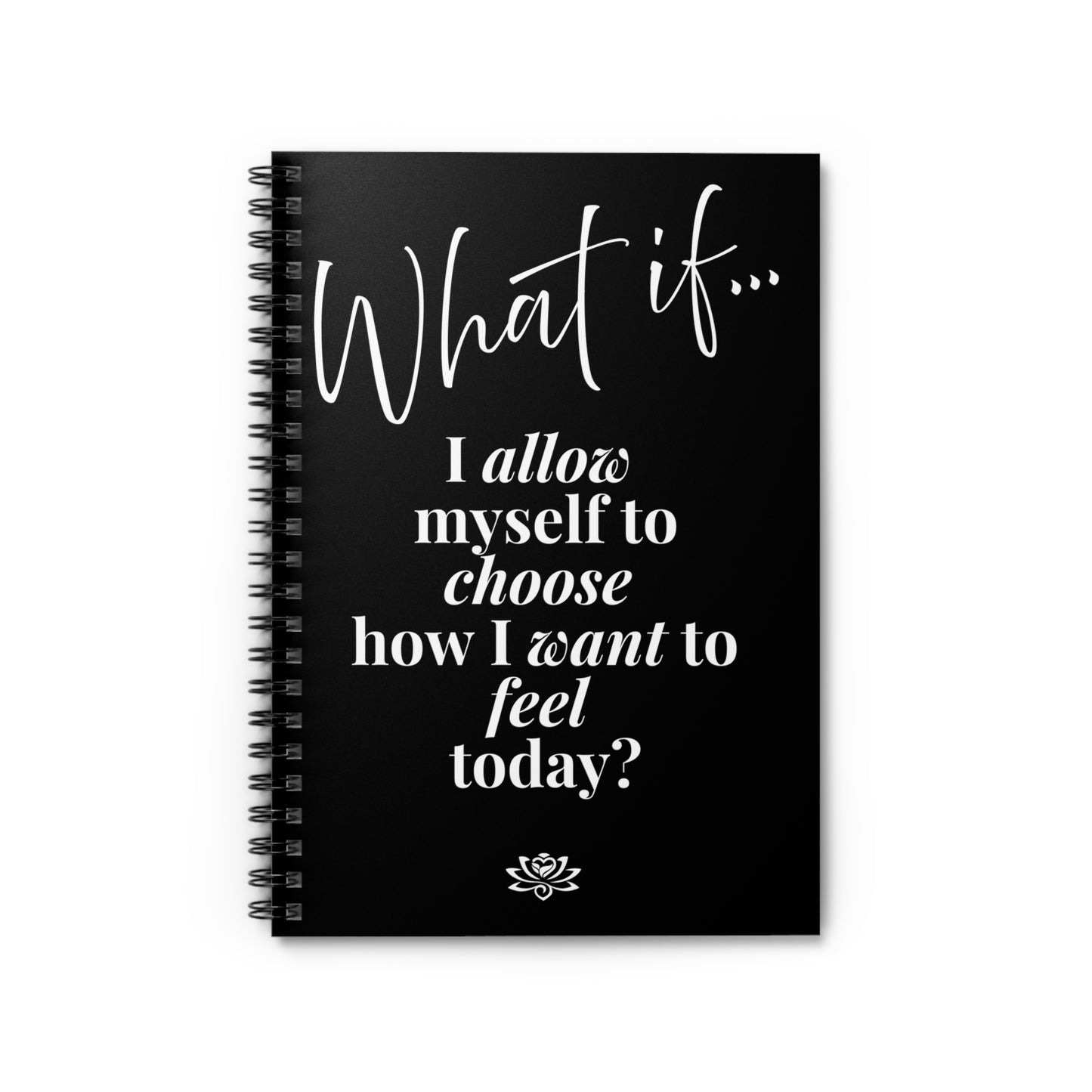 What If I Allow Myself To Choose? | Inspirational Journal | Magic of What If™