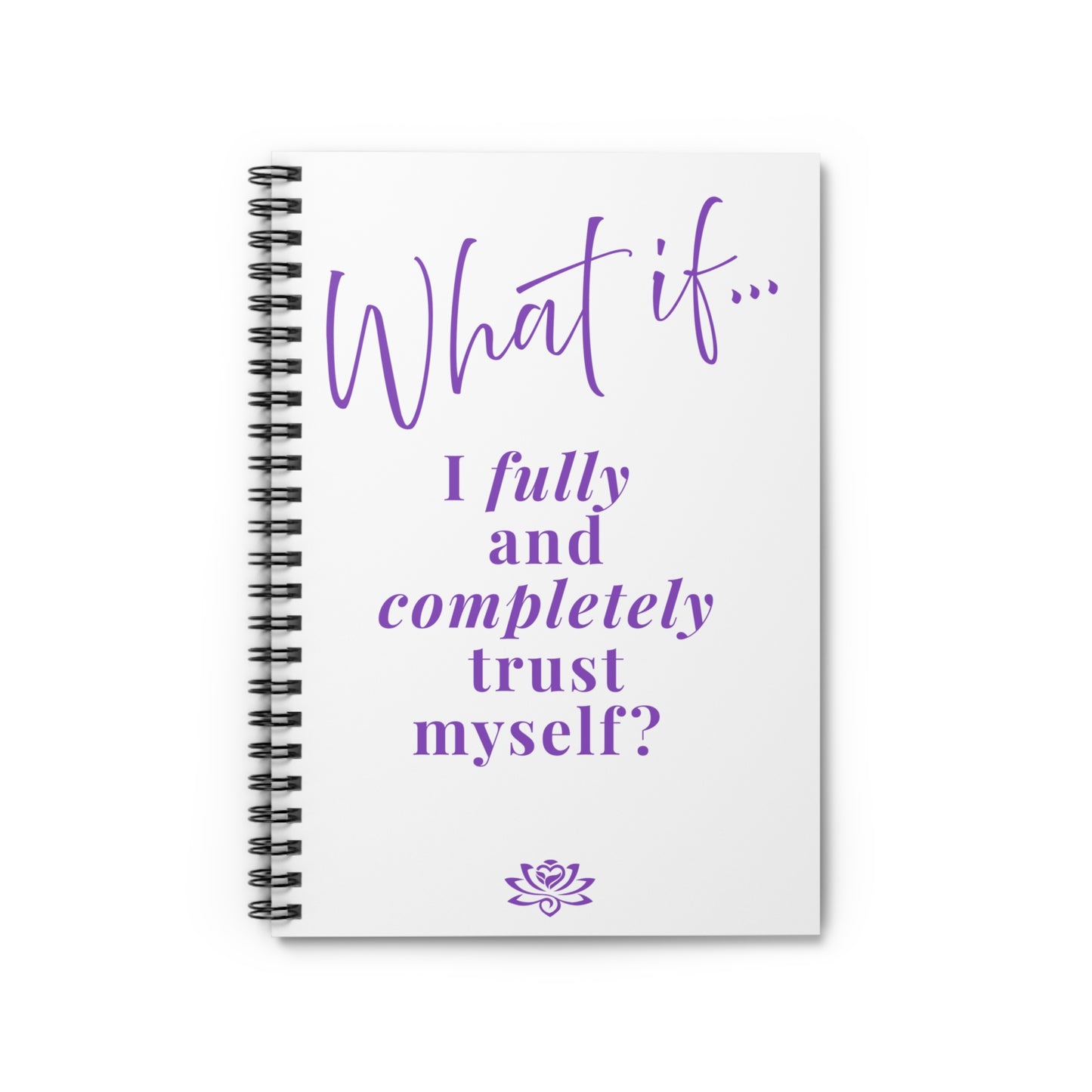 What If I Fully and Completely Trust Myself? | Inspirational Journal | Magic of What If™