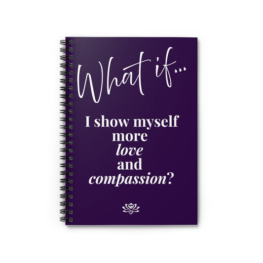 What If I Show Myself More Love & Compassion? | Inspirational Journal | Magic of What If™
