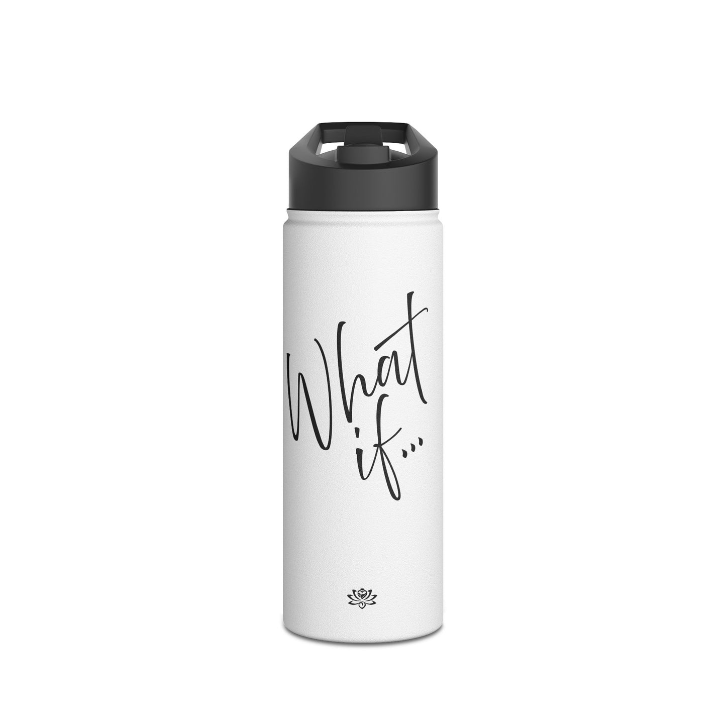 Custom What If... | Inspirational Stainless Steel Water Bottle | Magic of What If™