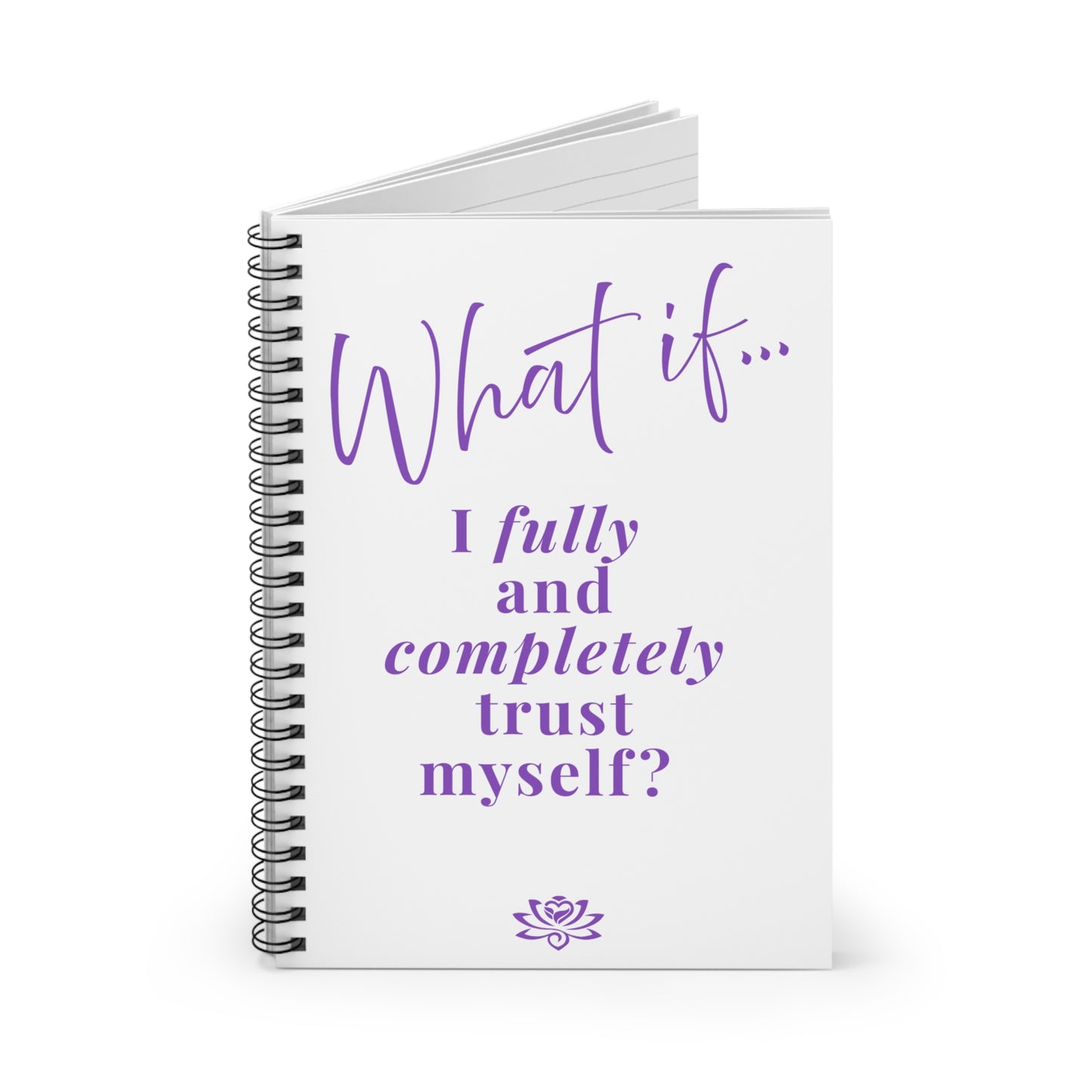 What If I Fully and Completely Trust Myself? | Inspirational Journal | Magic of What If™