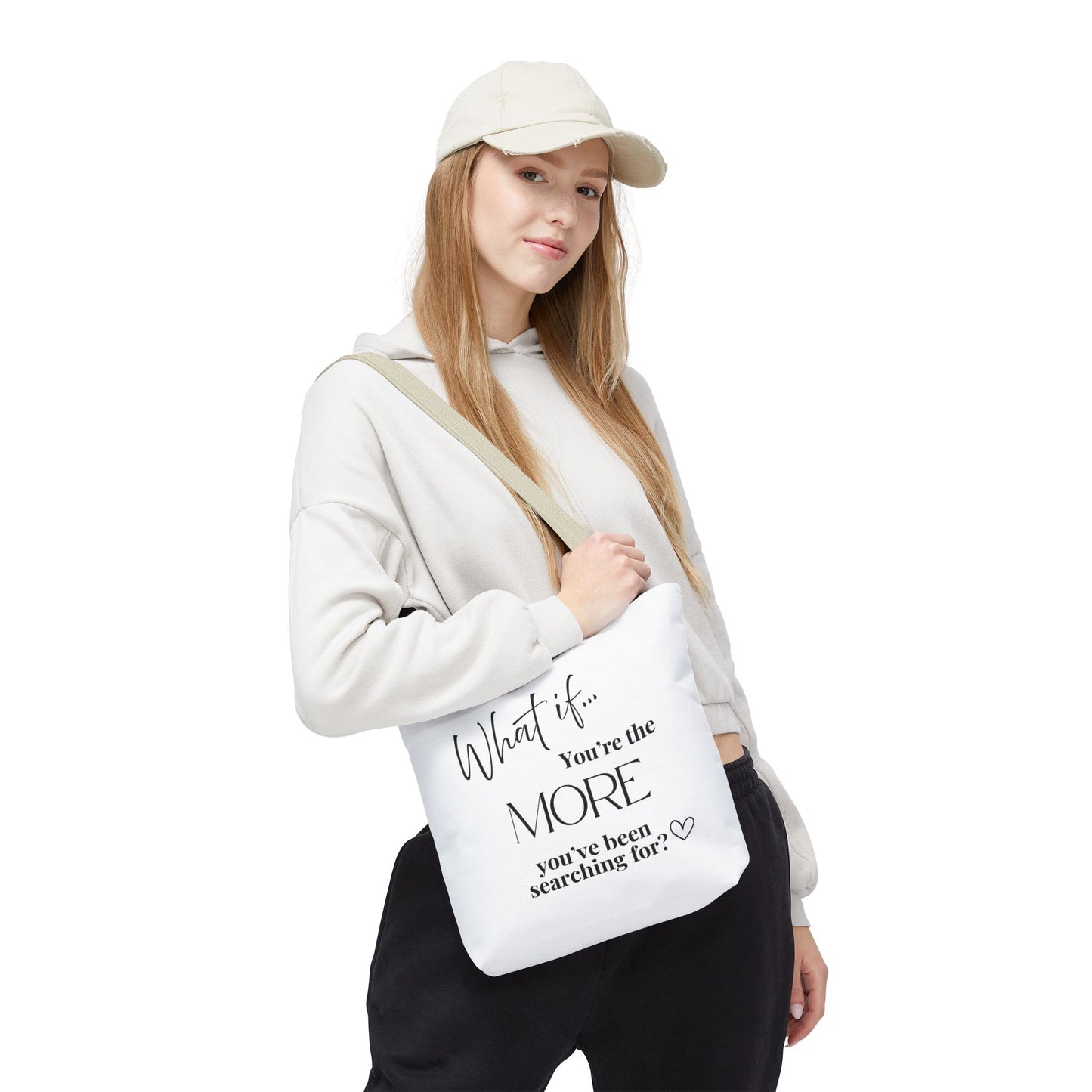 What If You’re the MORE You’ve Been Searching For? | Inspirational Tote Bag | Magic of What If™