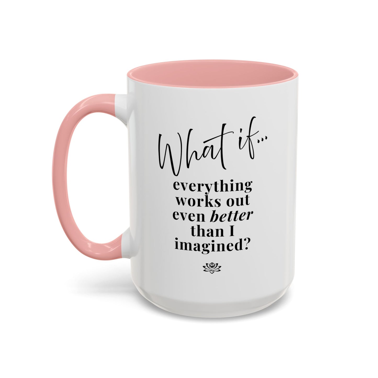 Custom What If...  | Inspirational Accent Coffee Mug | Magic of What If™