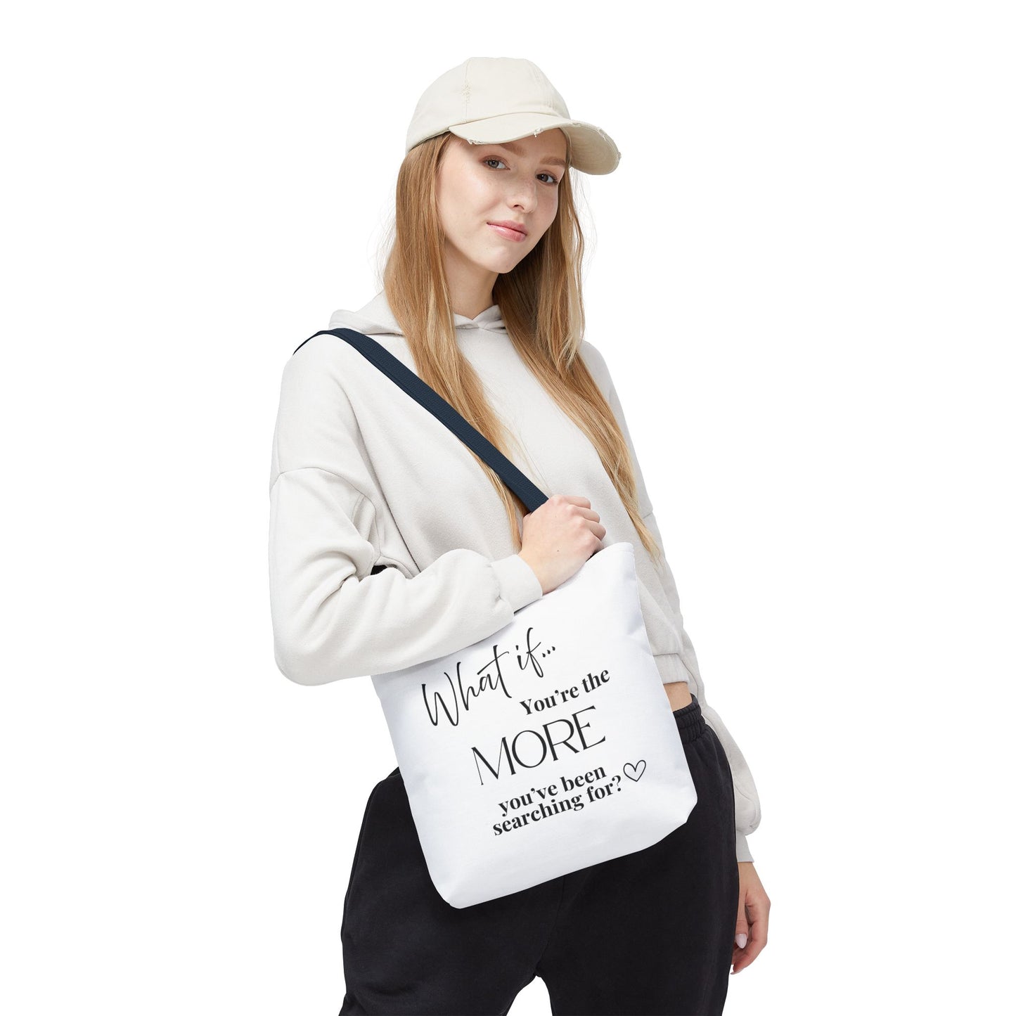 What If You’re the MORE You’ve Been Searching For? | Inspirational Tote Bag | Magic of What If™