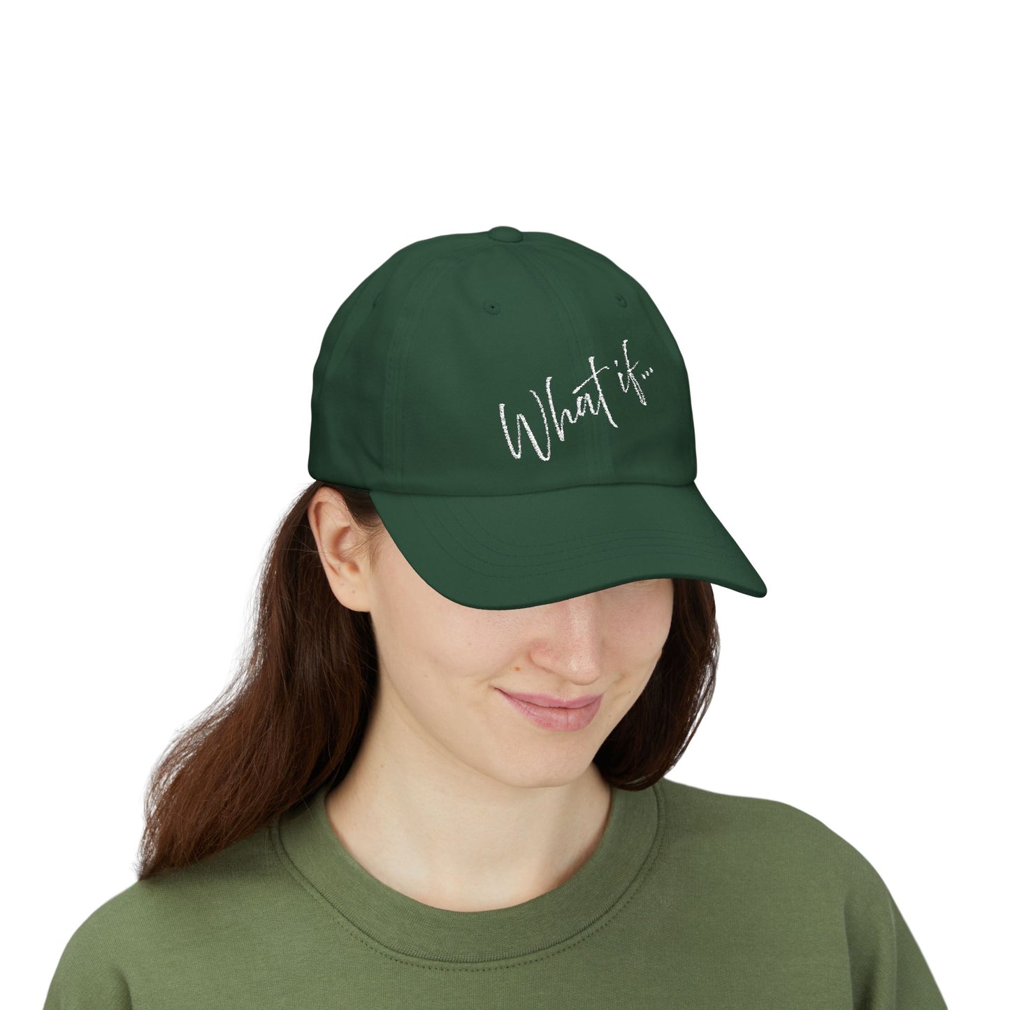 Custom What If… | Inspirational Classic Dad Cap | Magic of What If™