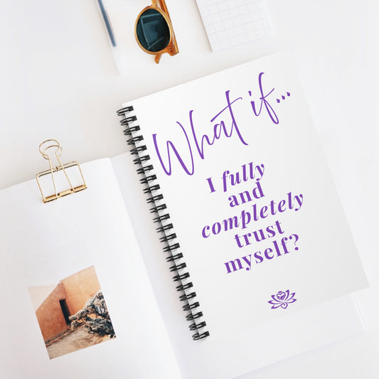 What If I Fully and Completely Trust Myself? | Inspirational Journal | Magic of What If™