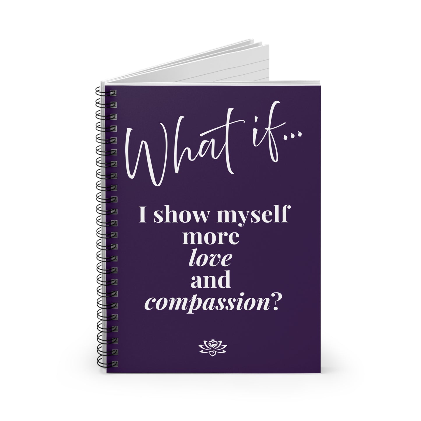 What If I Show Myself More Love & Compassion?  | Inspirational Journal | Magic of What If™