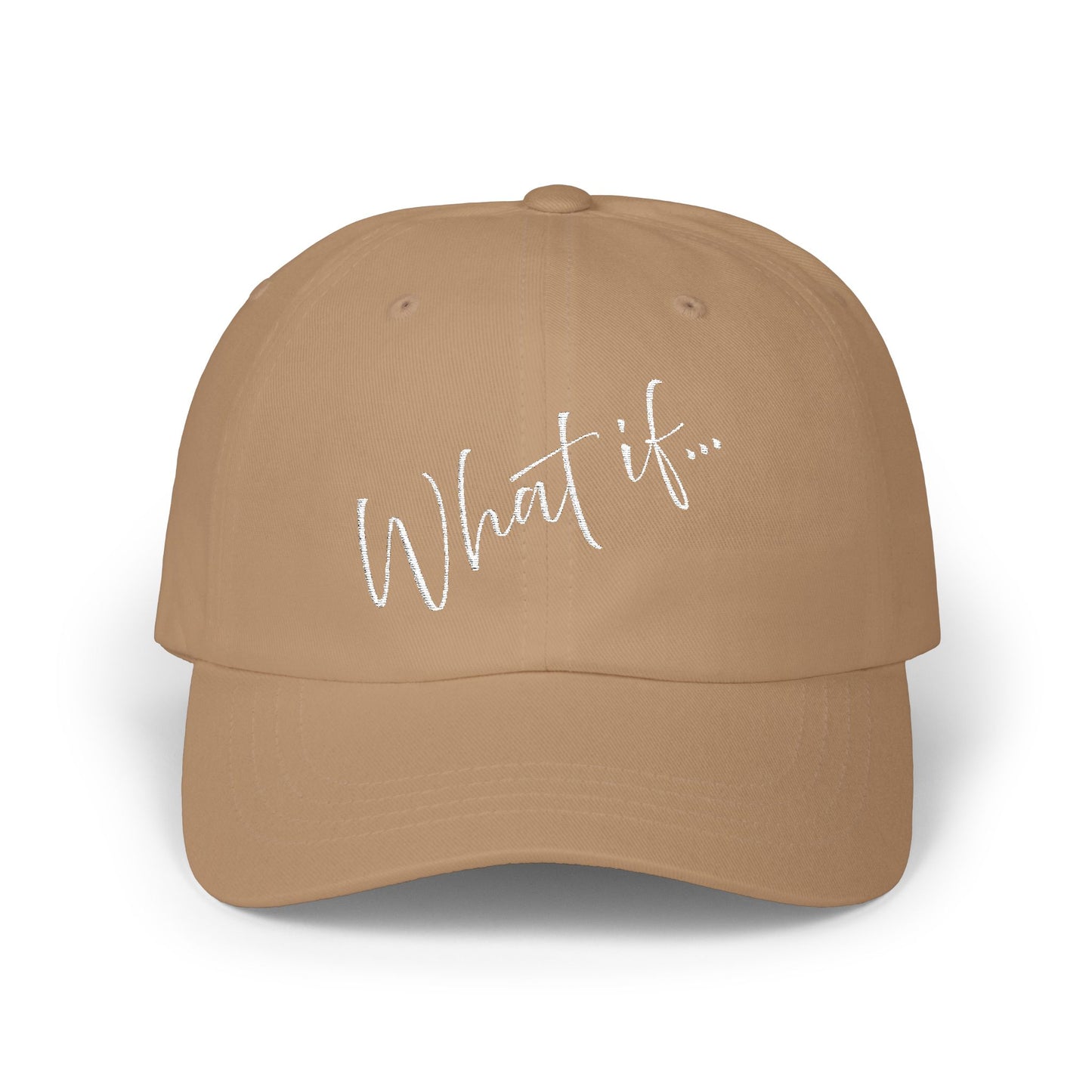 Custom What If… | Inspirational Classic Dad Cap | Magic of What If™