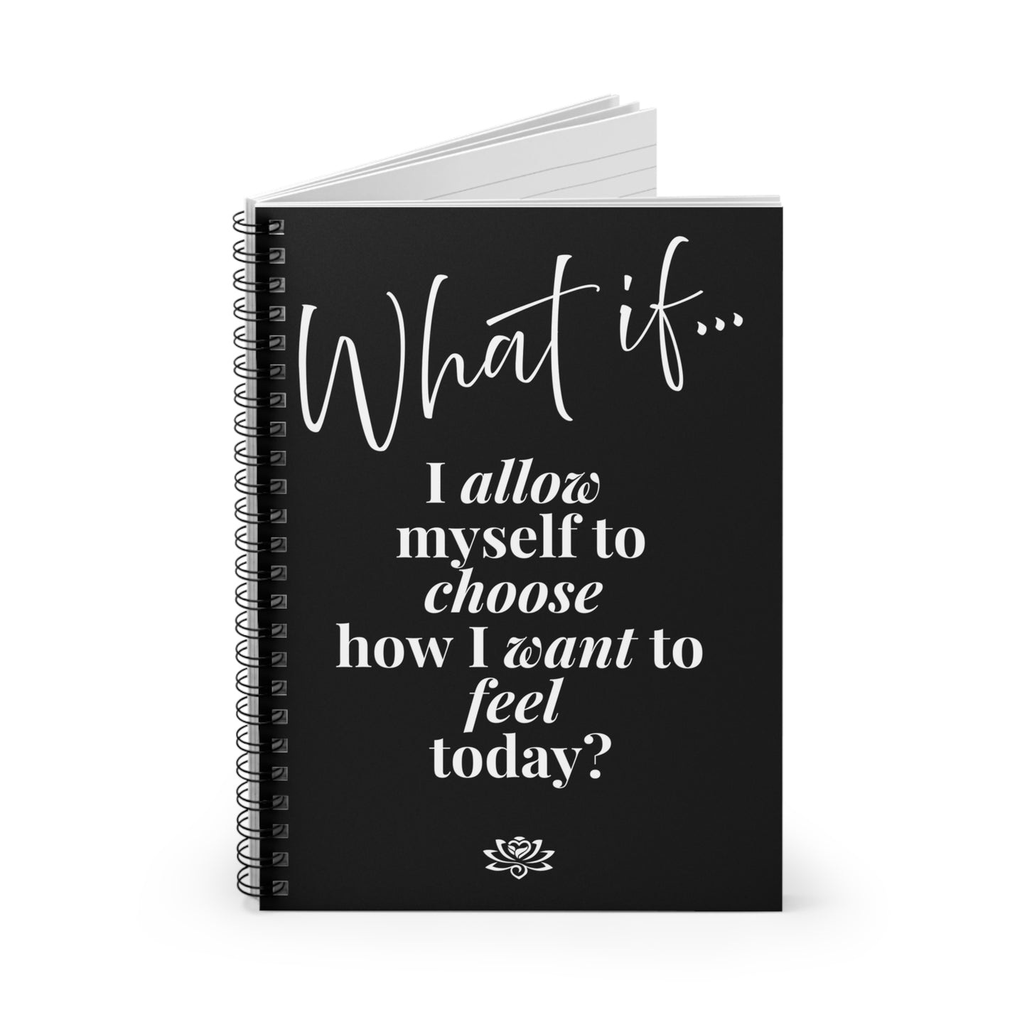 What If I Allow Myself To Choose? | Inspirational Journal | Magic of What If™