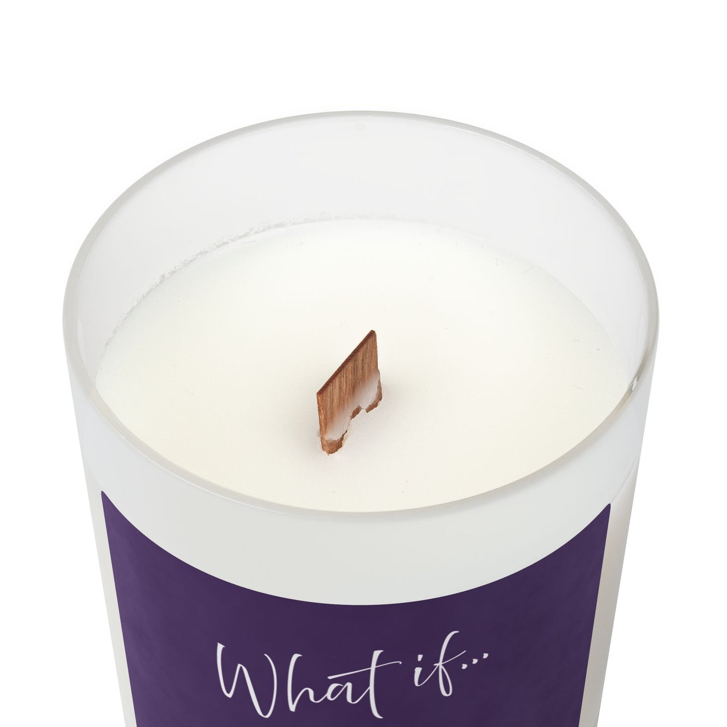 What If  I fully and completely trust myself? | Inspirational Intention Candle | Magic of What If™