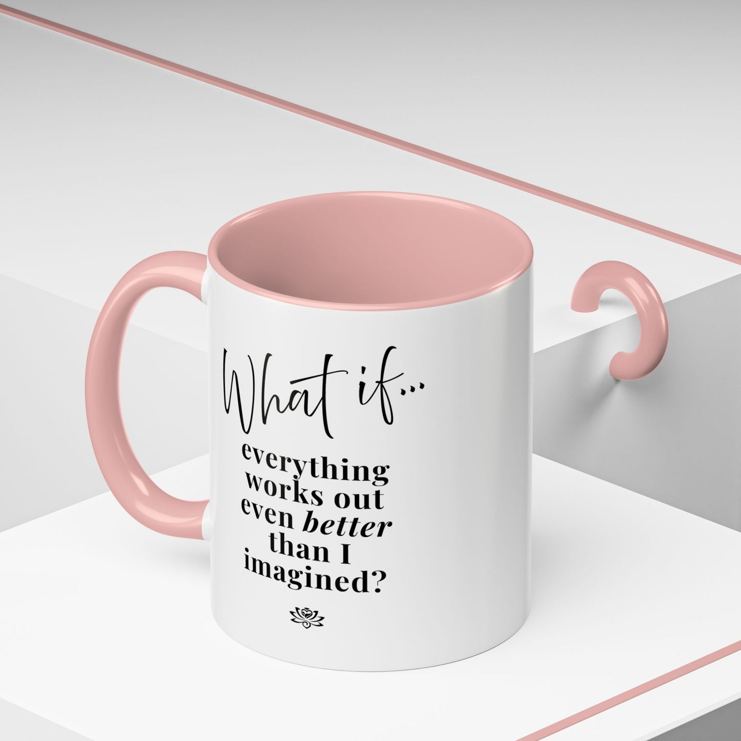Custom What If...  | Inspirational Accent Coffee Mug | Magic of What If™
