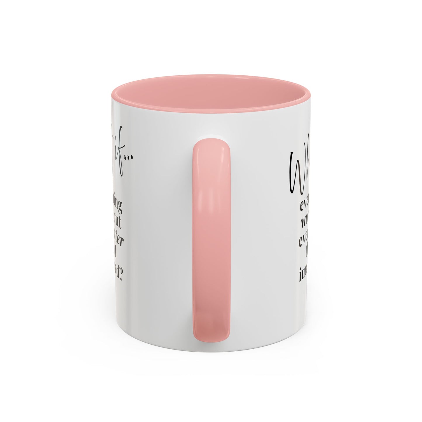 Custom What If...  | Inspirational Accent Coffee Mug | Magic of What If™