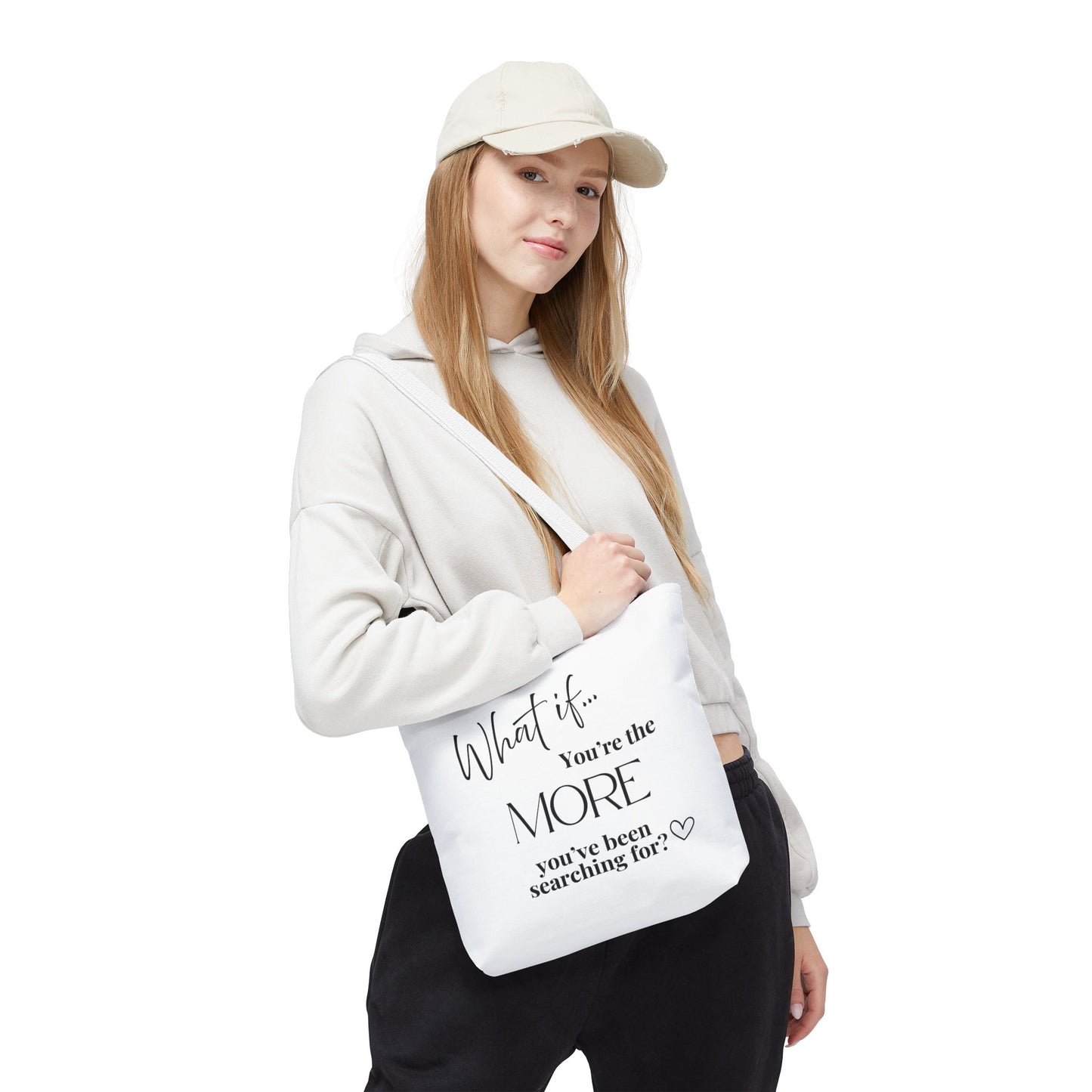 What If You’re the MORE You’ve Been Searching For? | Inspirational Tote Bag | Magic of What If™