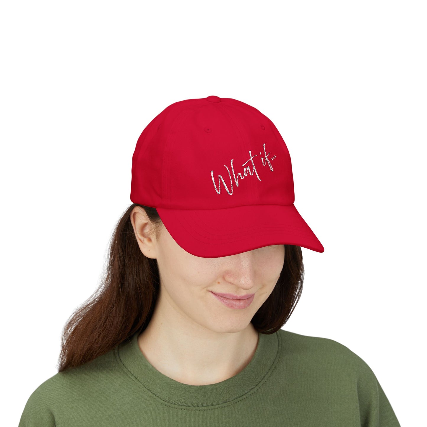 Custom What If… | Inspirational Classic Dad Cap | Magic of What If™